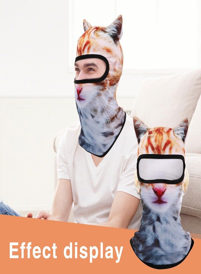 FAMULP Cat Ski Mask 2 Pack, 3D Cat Shiesty with Ears, Cats Ski Masks - Image 3